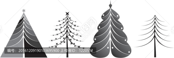 簡化的圣誕樹