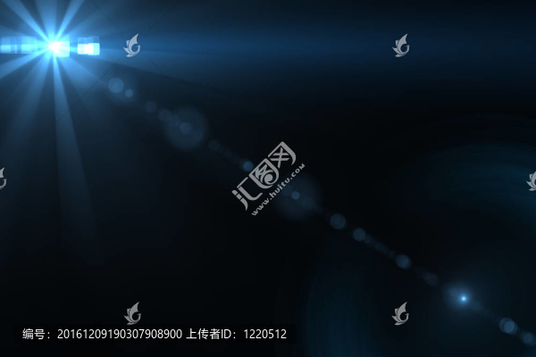 鏡頭光暈背景
