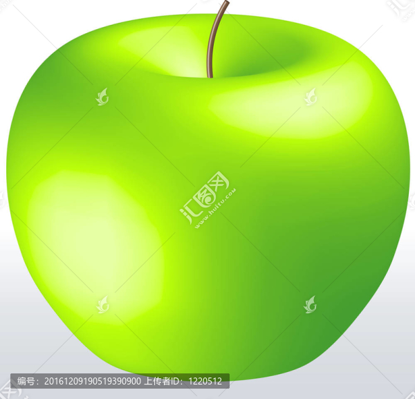 漂亮的綠蘋果