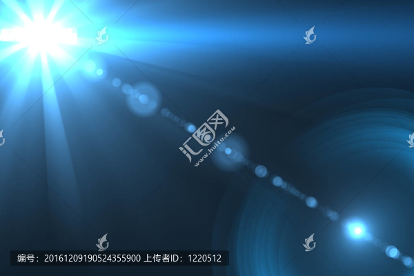 鏡頭光暈背景