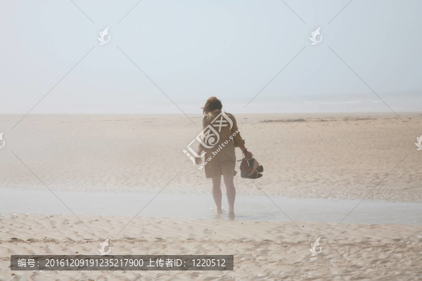 海灘上的和平時刻