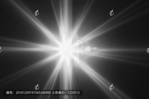 鏡頭光暈背景