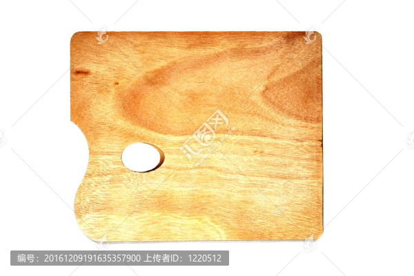 油漆用木質(zhì)調(diào)色板圖像