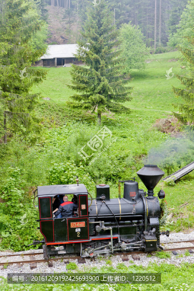 蒸汽機(jī)車；對(duì)kysuce鄉(xiāng)村博物館；Vychylovka；斯洛伐克
