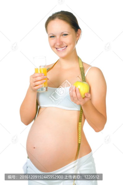 懷孕的女人