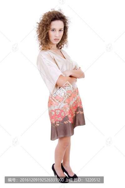 女人全身