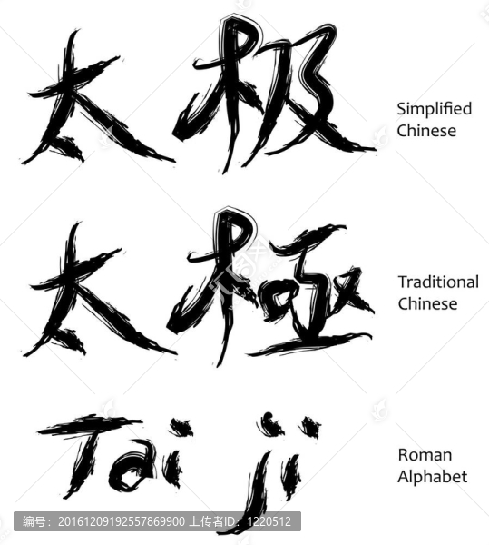 太極字