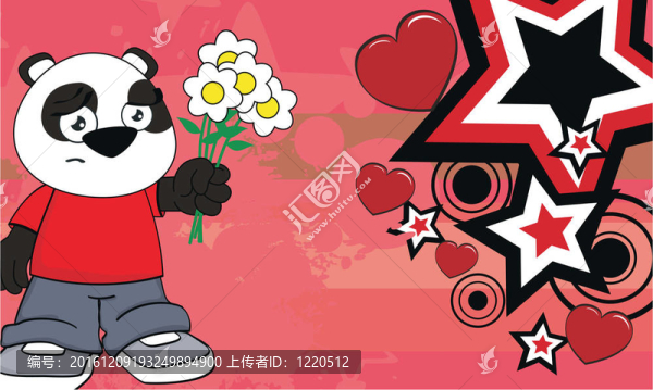 孩子background8熊貓卡通