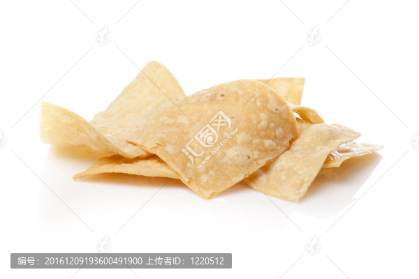 新鮮的玉米片