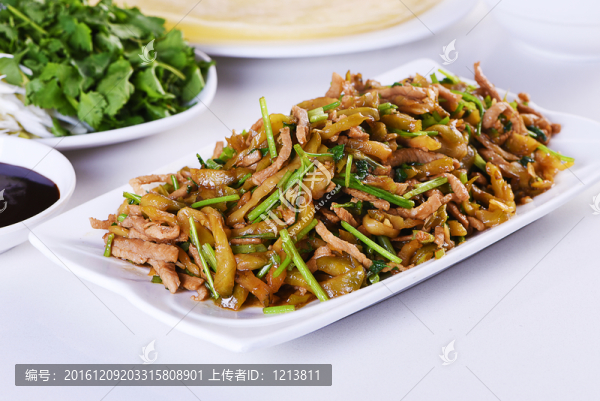 榨菜肉絲