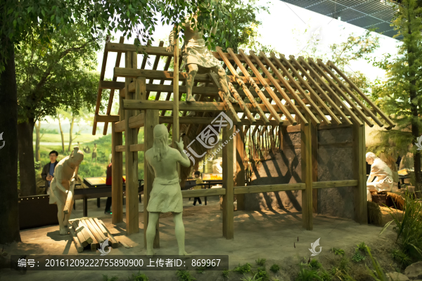 古人,建設房屋