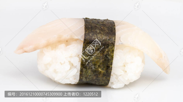 白色的魚壽司