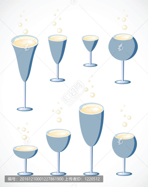 酒杯套裝。