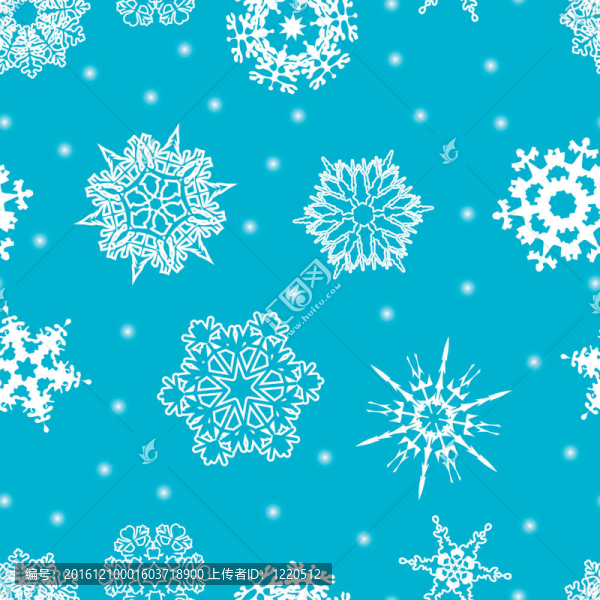無縫的雪花