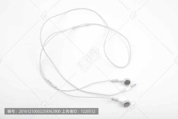 白色的耳機