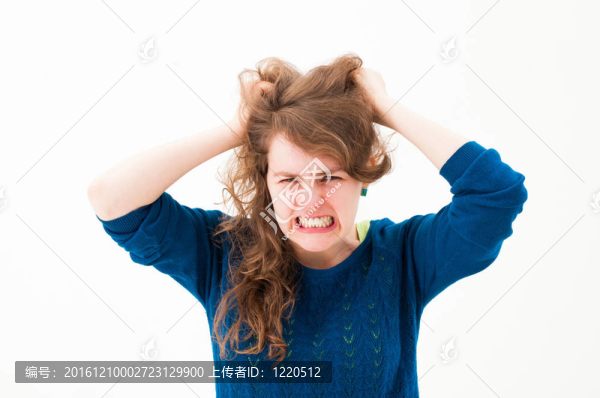 瘋狂的女人做一張臉