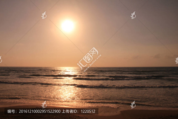 夢幻般的夕陽