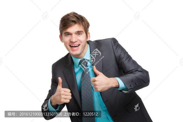 年輕的商人