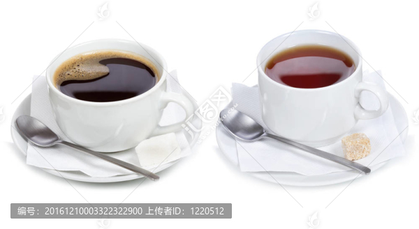 設(shè)置不同的咖啡和茶杯