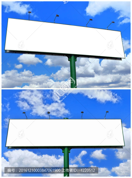 空白廣告牌
