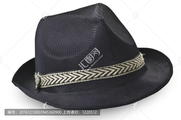 Borsalino的帽子上的白色