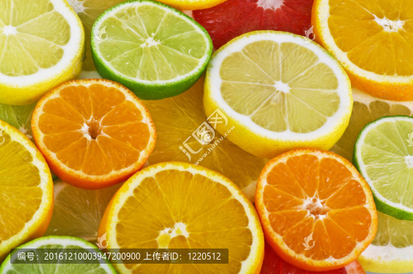 橙色，葡萄柚和檸檬