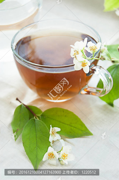 茉莉綠茶杯