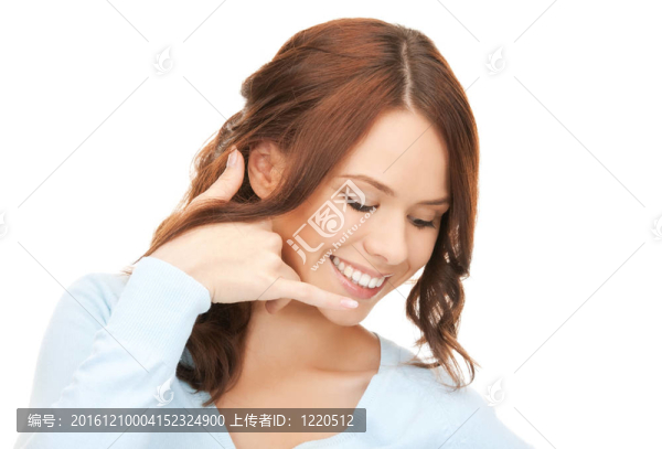 女人打電話給我手勢(shì)
