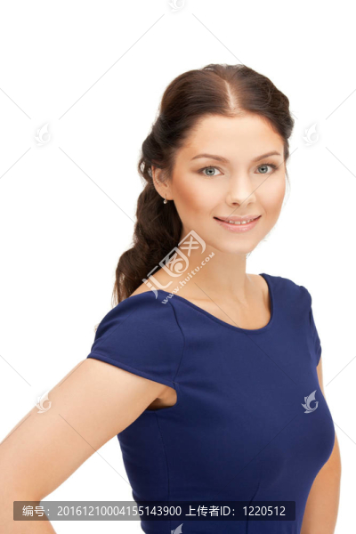 快樂微笑的女人