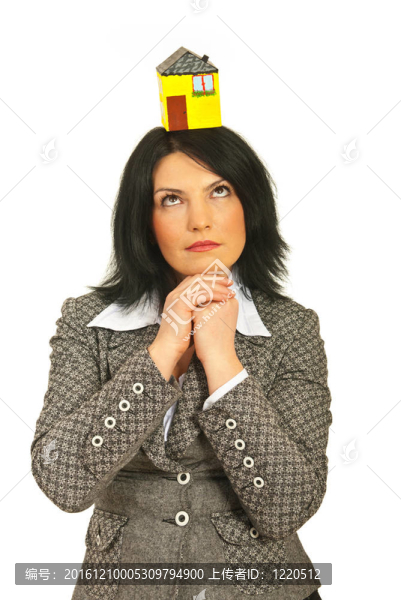 女商人夢見房子
