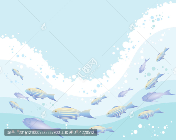 五顏六色的魚