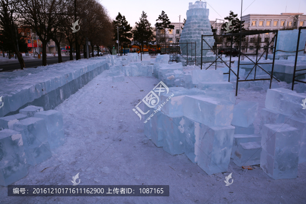 冰雕建設