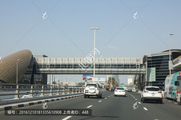 迪拜街景,迪拜城市建筑,迪拜