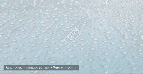 藍(lán)色的雨滴