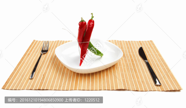 鮮紅色青椒