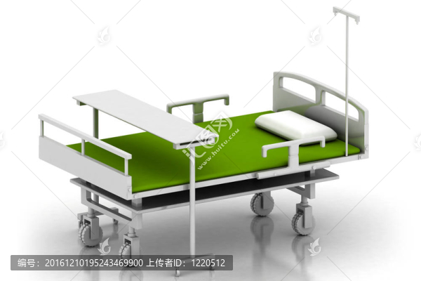醫(yī)院的床上