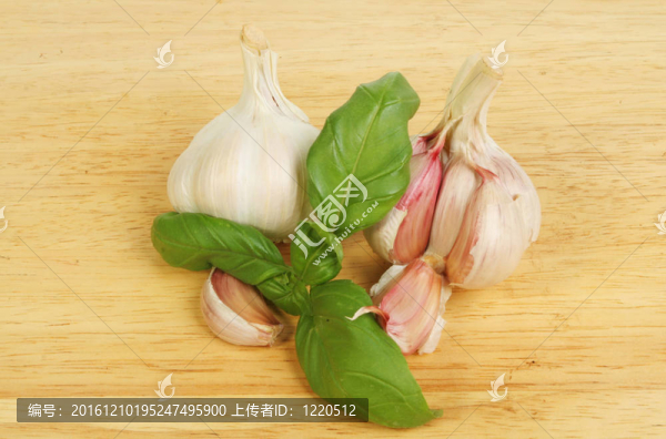 羅勒和大蒜