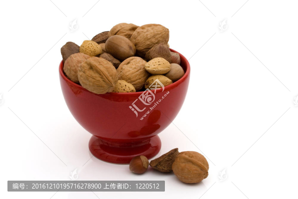 一碗健康的混合堅(jiān)果