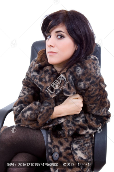 椅子上的女人