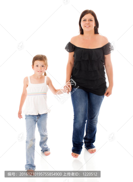 母親和女兒