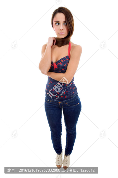 女人全身