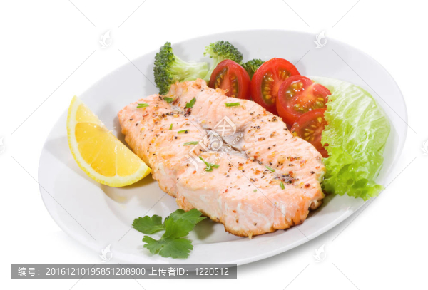 扒鮭魚