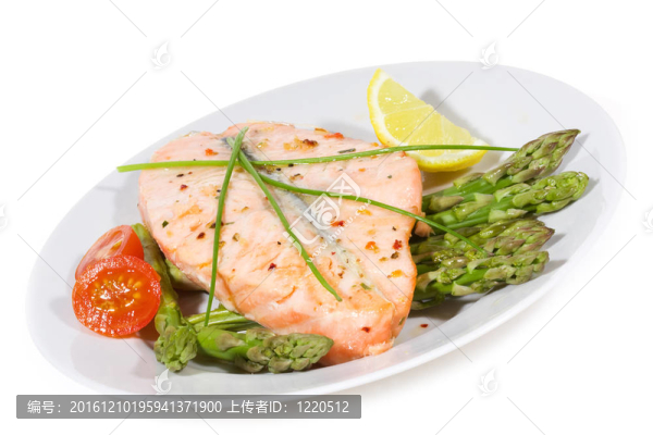 扒鮭魚