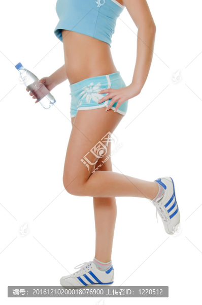 穿短褲的運(yùn)動女孩