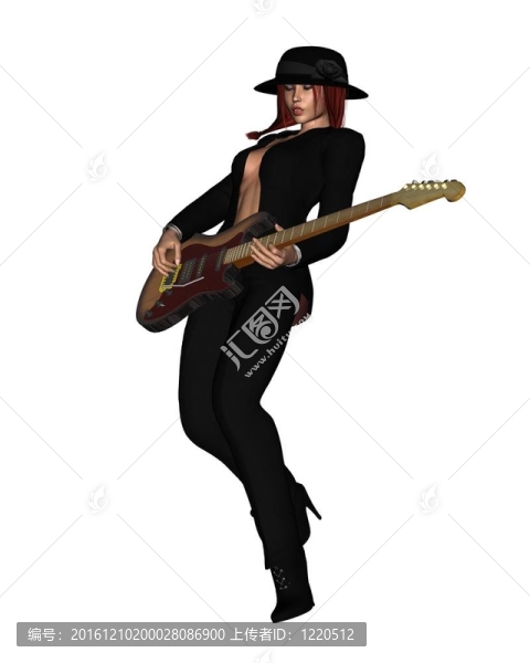 女人與吉他-,3
