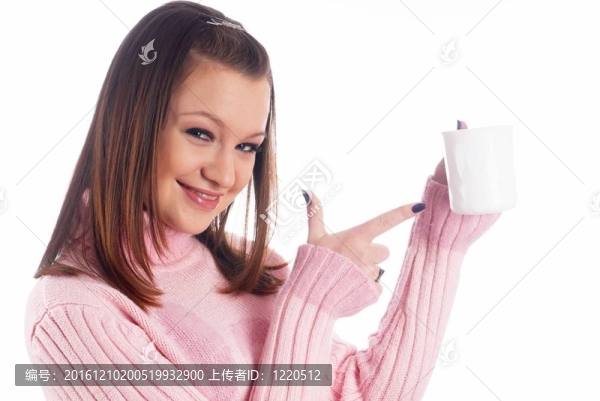 女人與杯