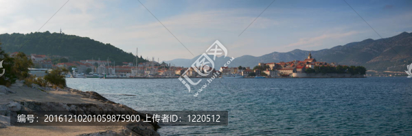 在克羅地亞柯楚拉島鎮(zhèn)。