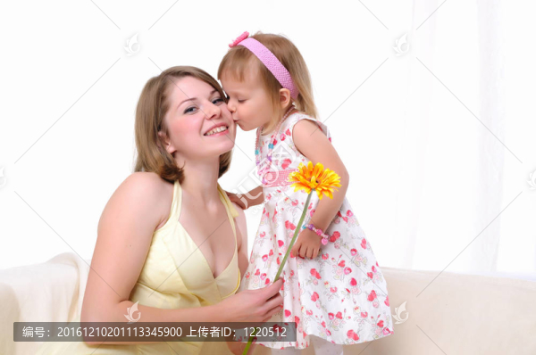 媽媽和她的小女兒