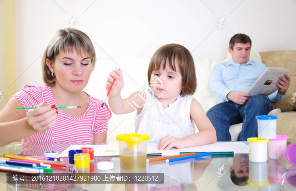 母女在一起