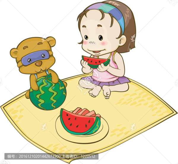 孩子們與自然